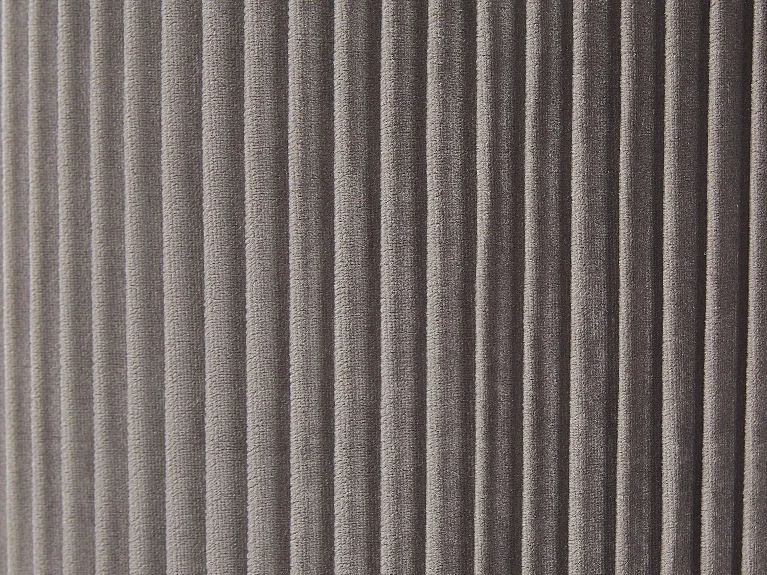 Poef Set Van 2 Fluweel Grijs MIRAMAR - Image 9