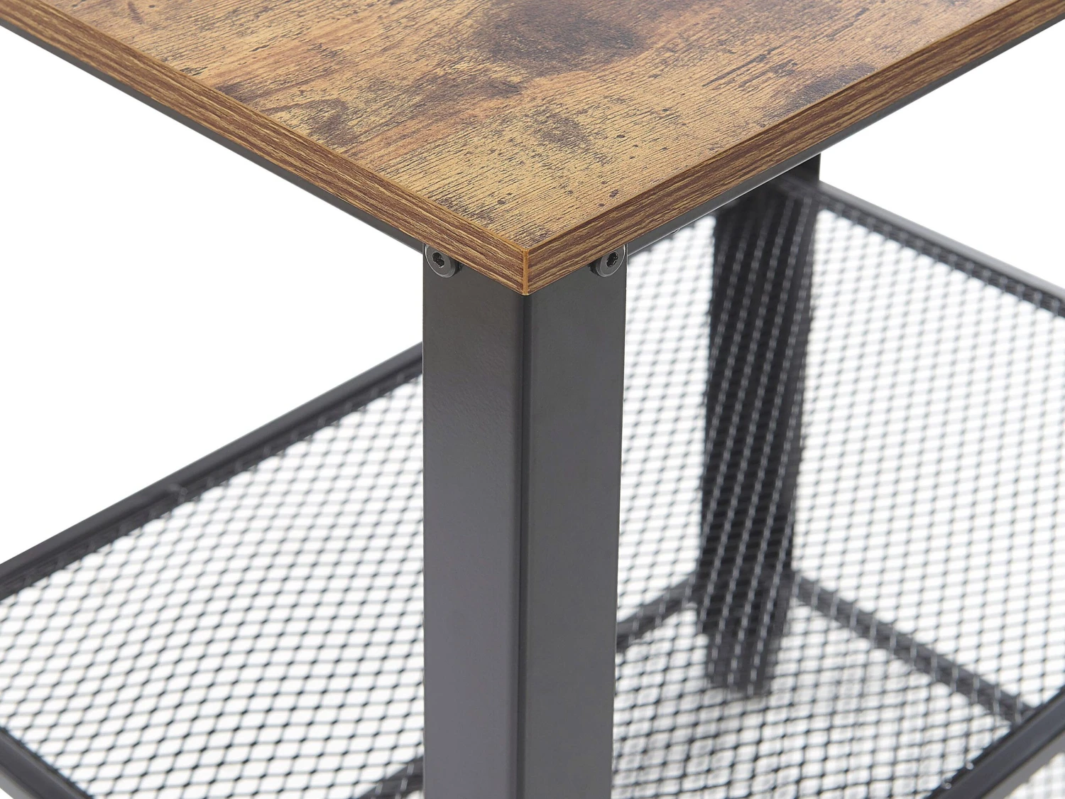 Keukentrolley Zwart/donkerbruin BOLZANO - Image 6