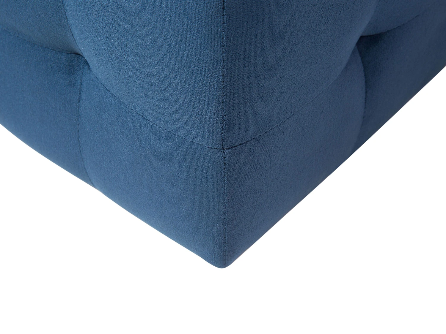 Hocker Fluweel Donkerblauw MICHIGAN - Image 8