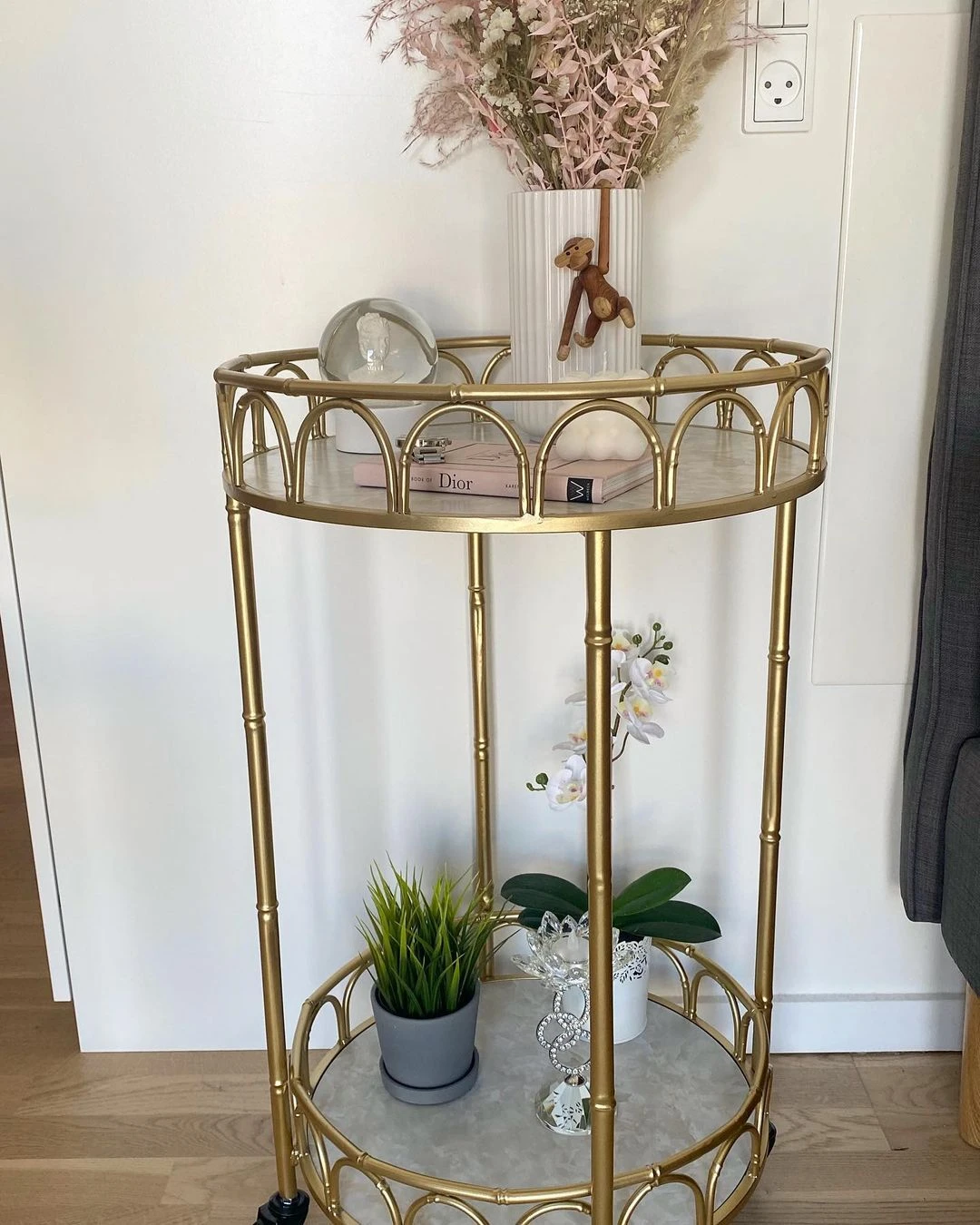 Keukentrolley Goud/marmer-look SHAFTER - Image 3