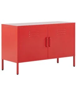Sideboard Chromestaal Rood URIA