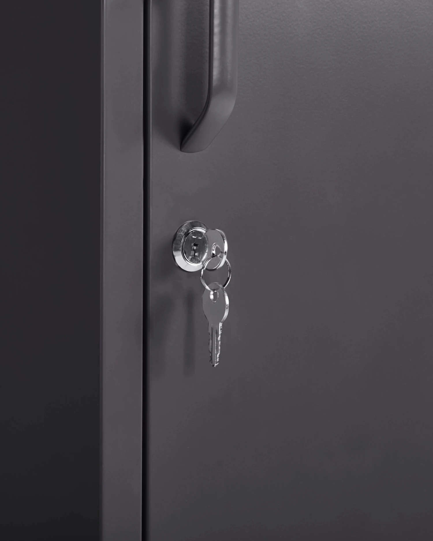 Kledingkast Chroomstaal Grafietzwart FROME - Image 7