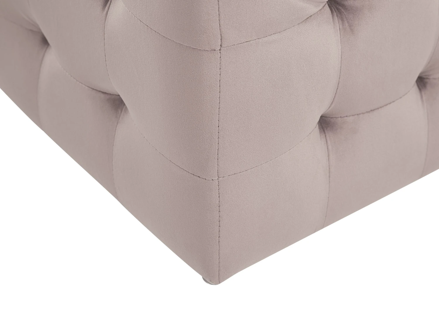 Ottomaan Fluweel Roze MICHIGAN - Image 7