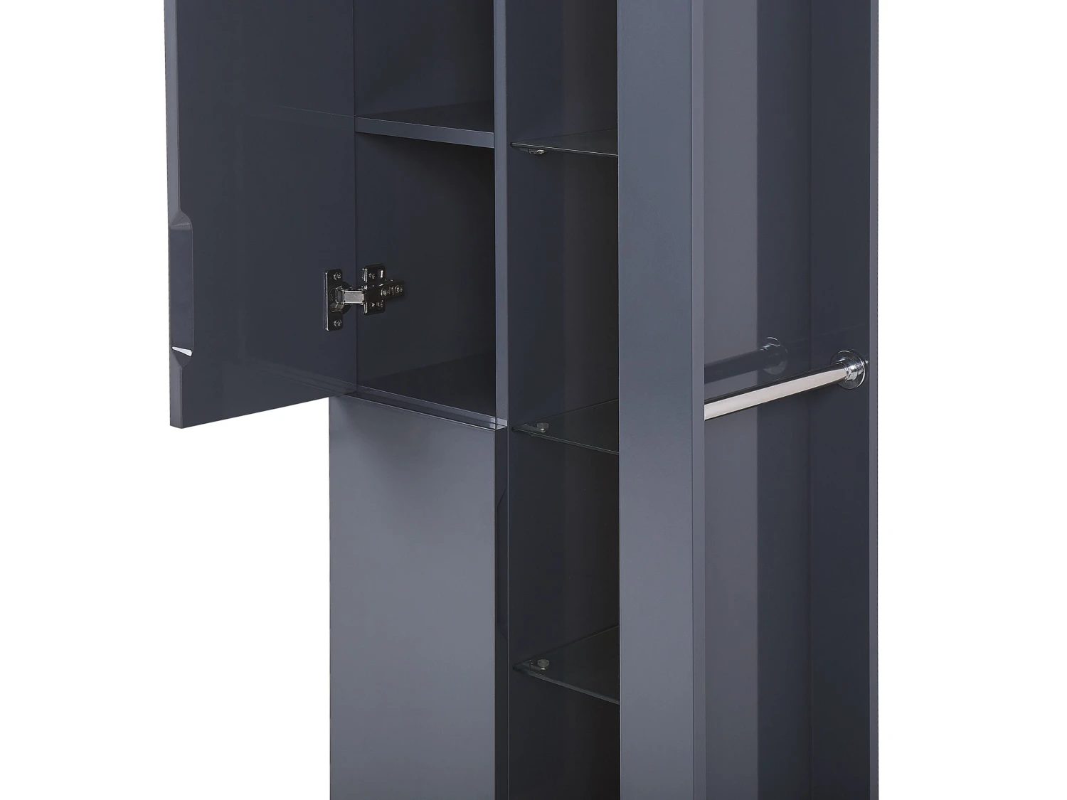 3-delige Badkamermeubelset Grijs FIGUERES - Image 10