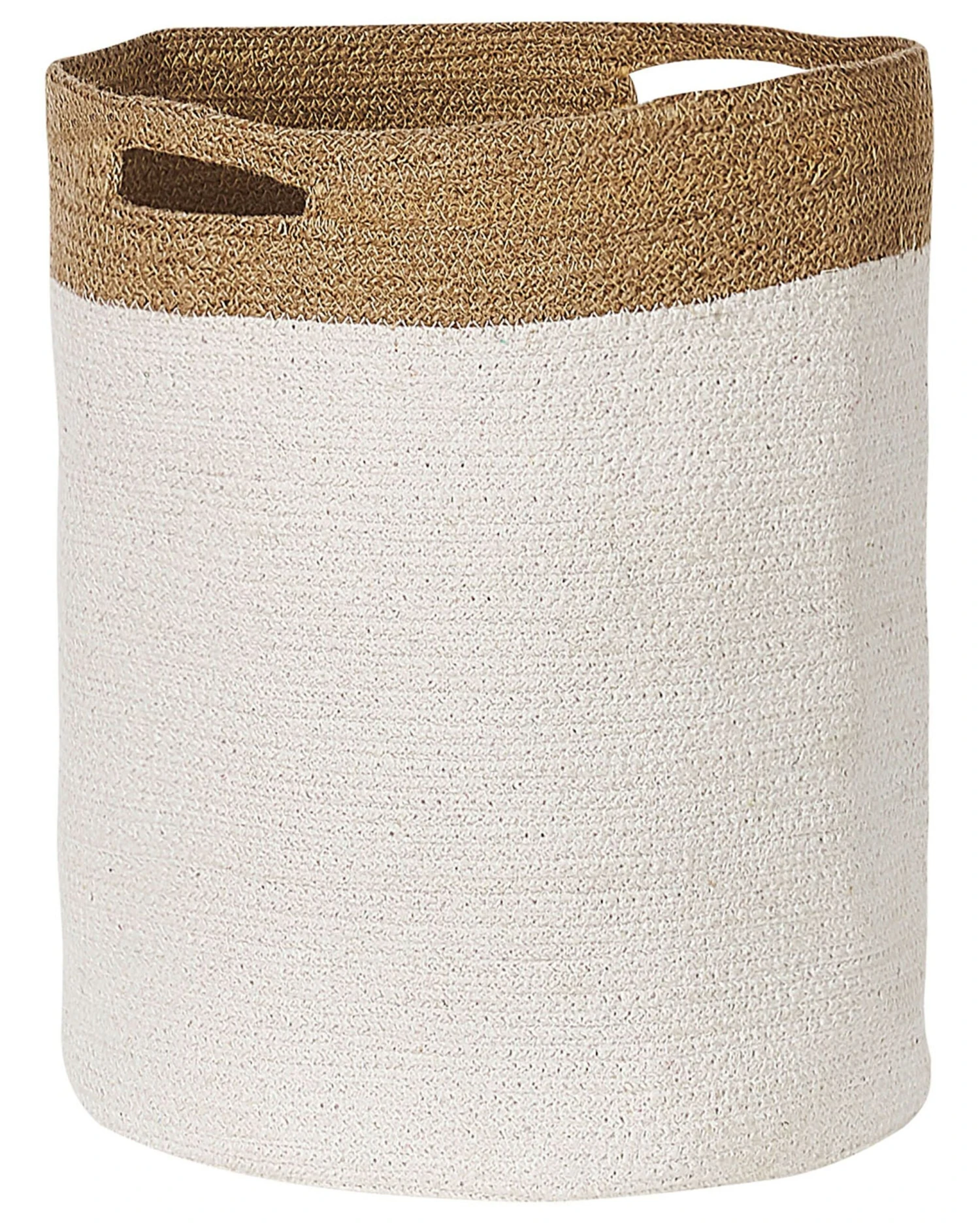 Mand Set Van 2 Beige Met Wit KARDH - Image 3