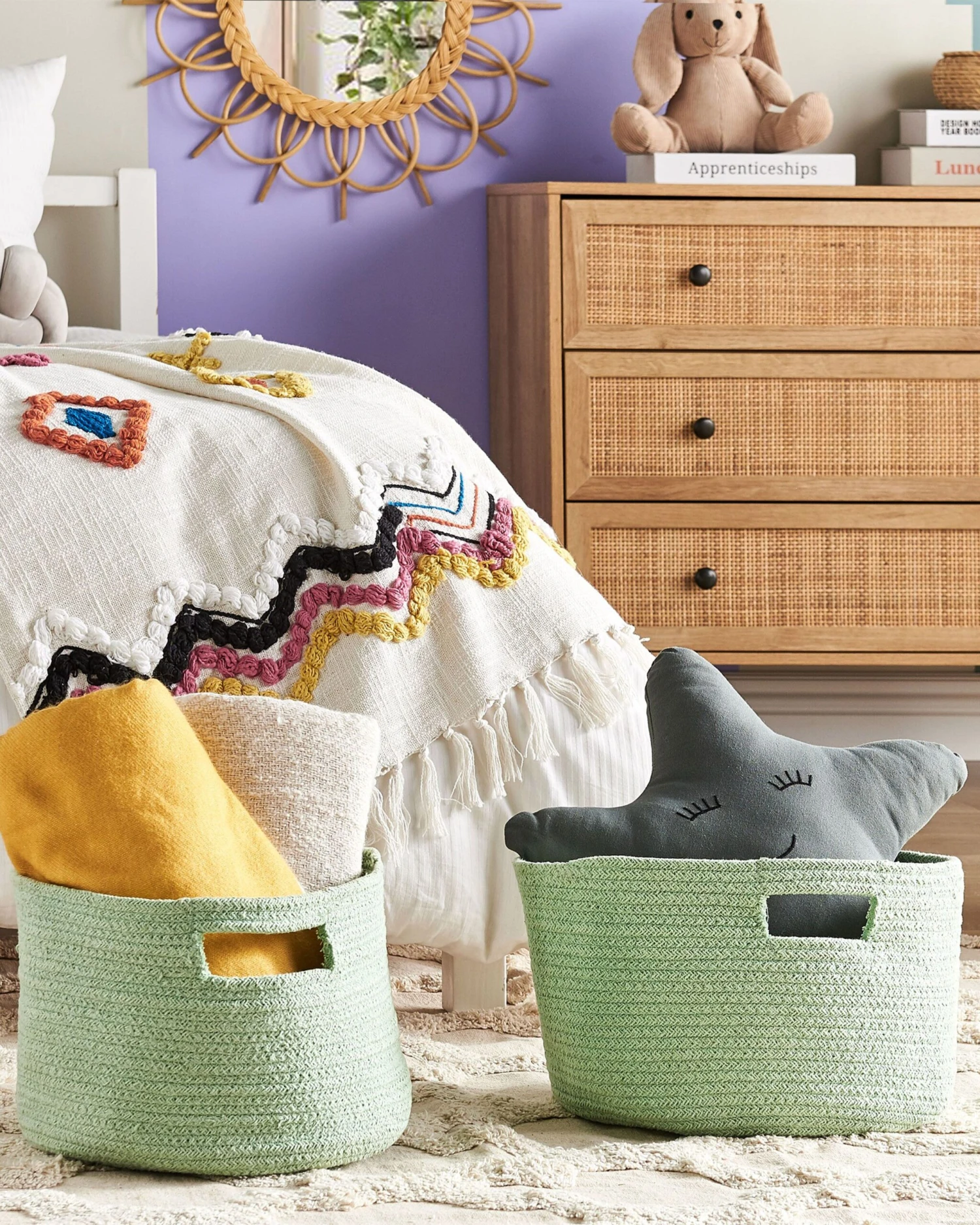 Mand Set Van 2 Katoen Groen CHINIOT - Image 2