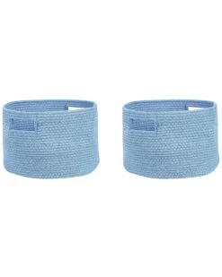 Mand Set Van 2 Katoen Blauw CHINIOT
