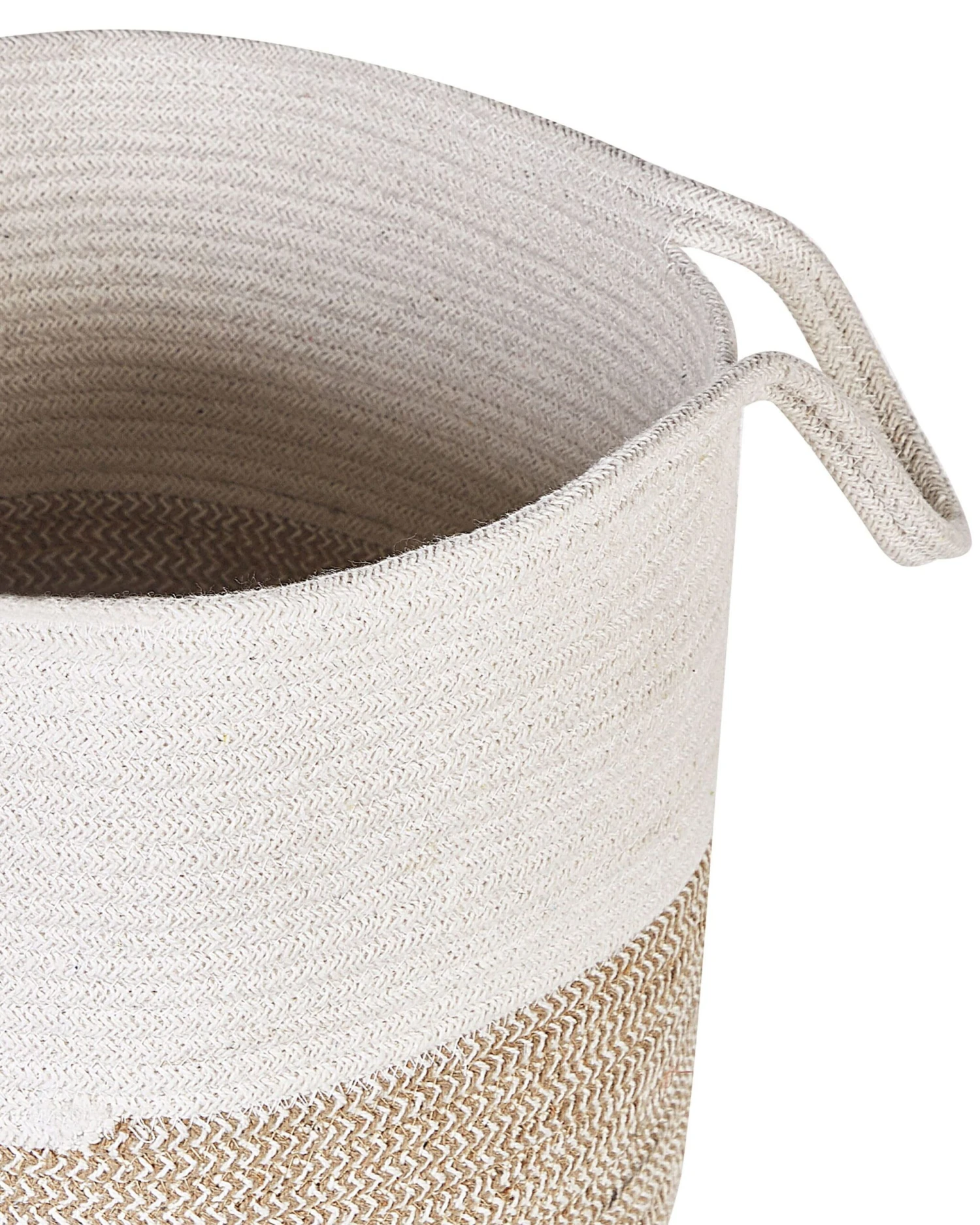 Mand Set Van 2 Katoen Wit/beige PAZHA - Image 4