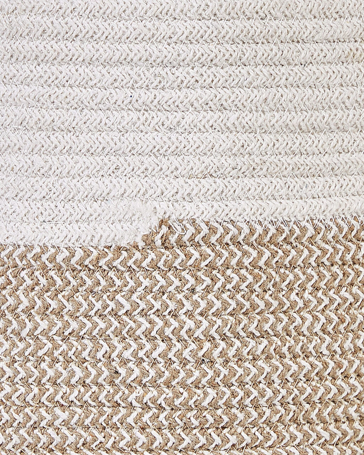 Mand Set Van 2 Katoen Wit/beige PAZHA - Image 5