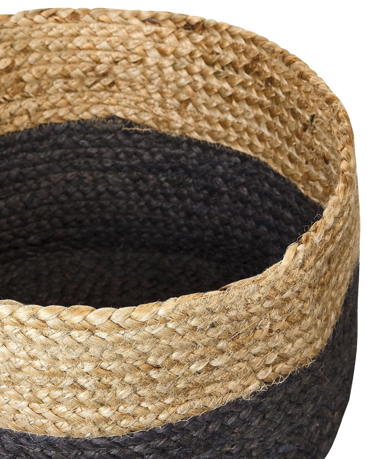 Mand Set Van 3 Jute Naturel/zwart JABAR - Image 7