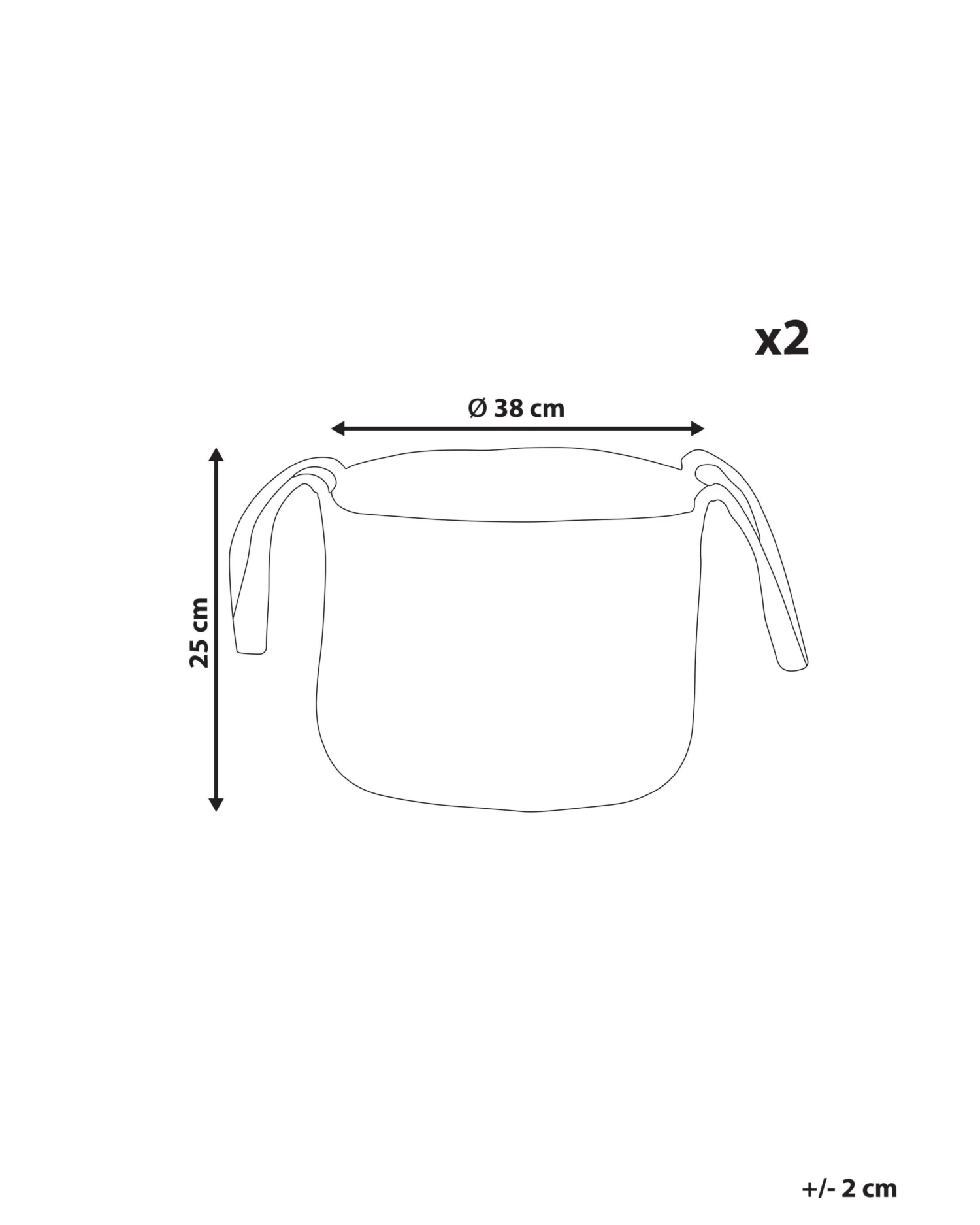 Mand Set Van 2 Naturel KORNAK - Image 6