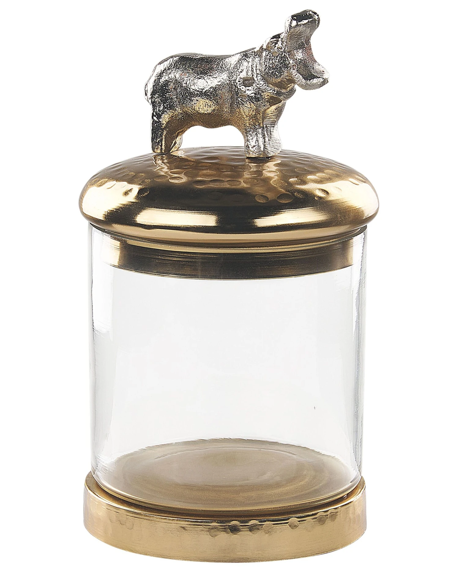 Decoratieve Pot Set Van 2 Goud/zilver LAKI - Image 3