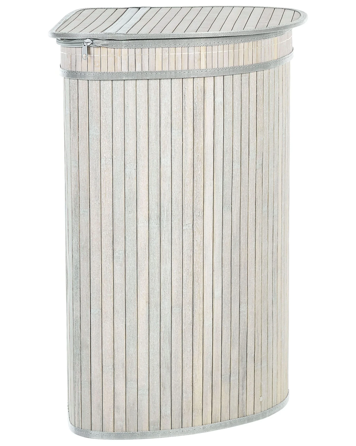 Wasmand Bamboe Grijs 60 Cm BADULLA - Image 3