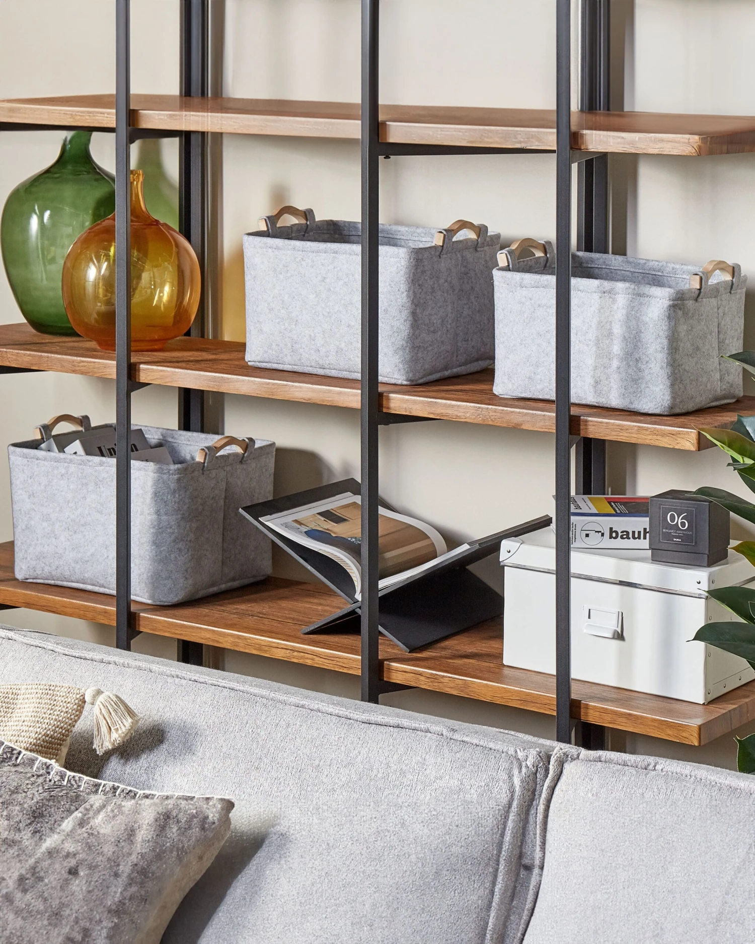 Mand Set Van 3 Grijs BAYSAI - Image 2