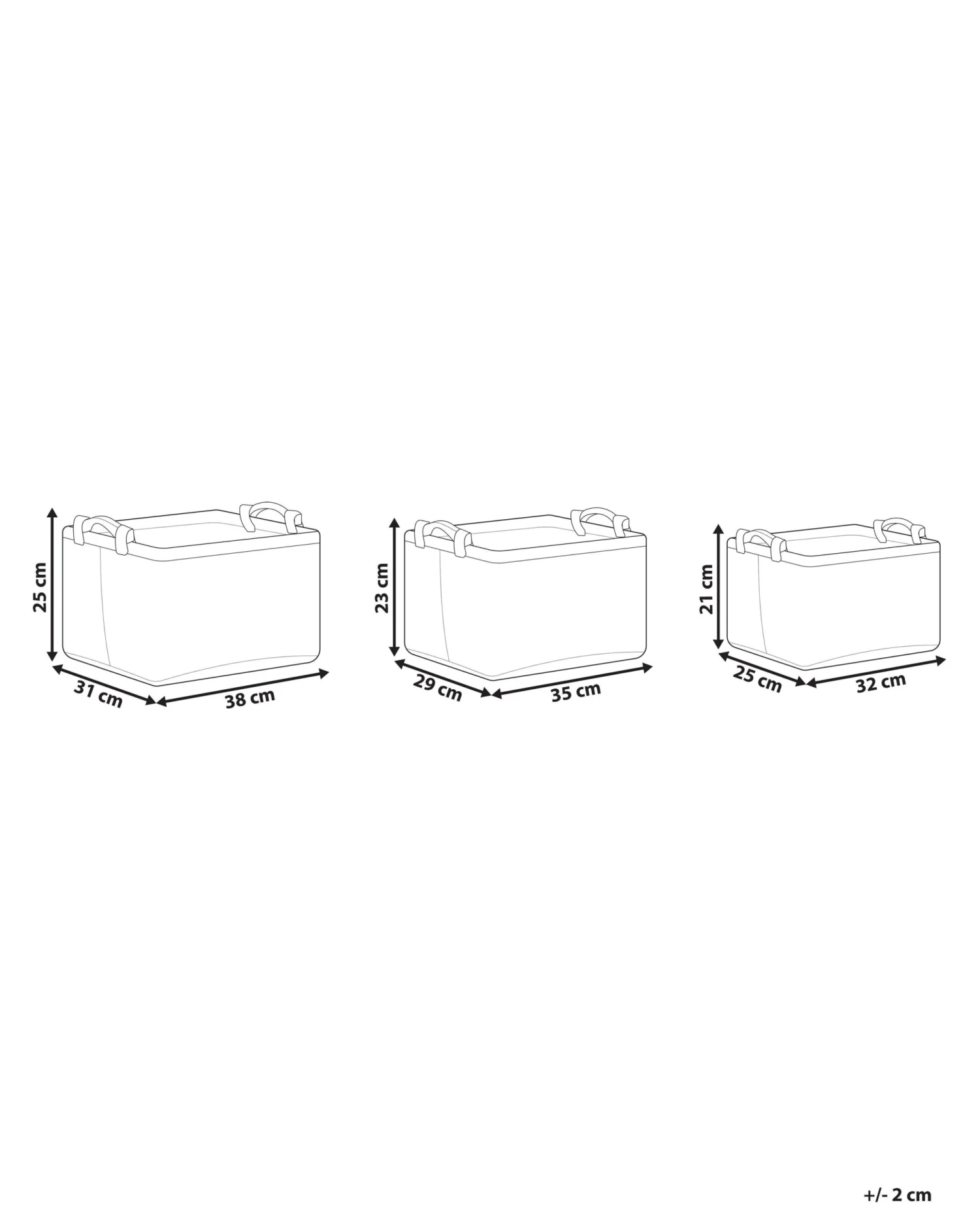 Mand Set Van 3 Grijs BAYSAI - Image 8