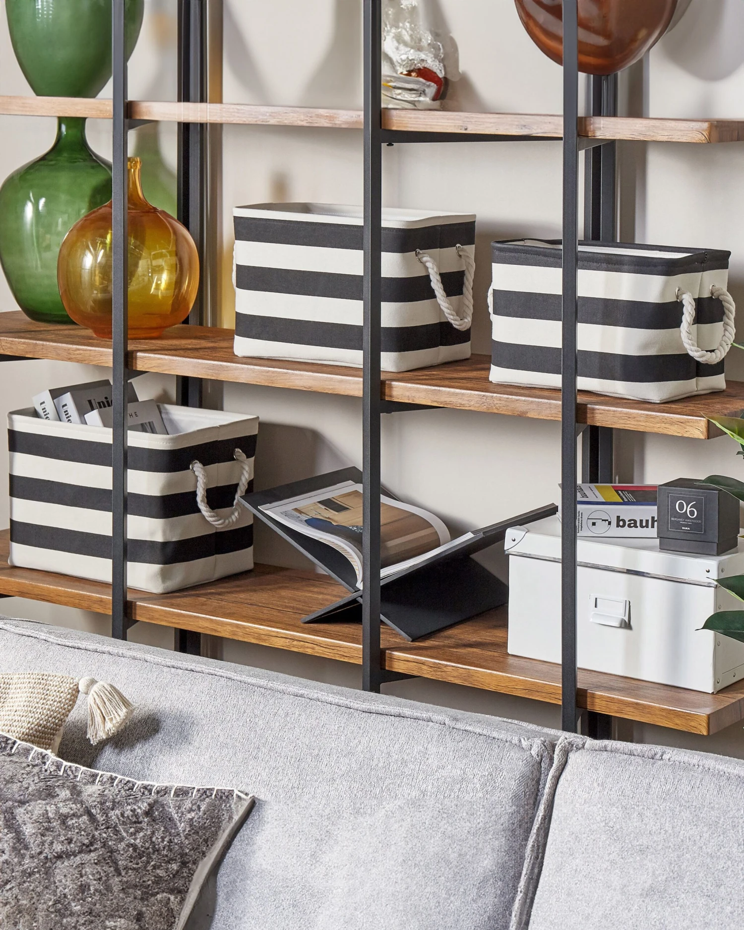 Mand Set Van 3 Zwart/wit DARQAB - Image 2