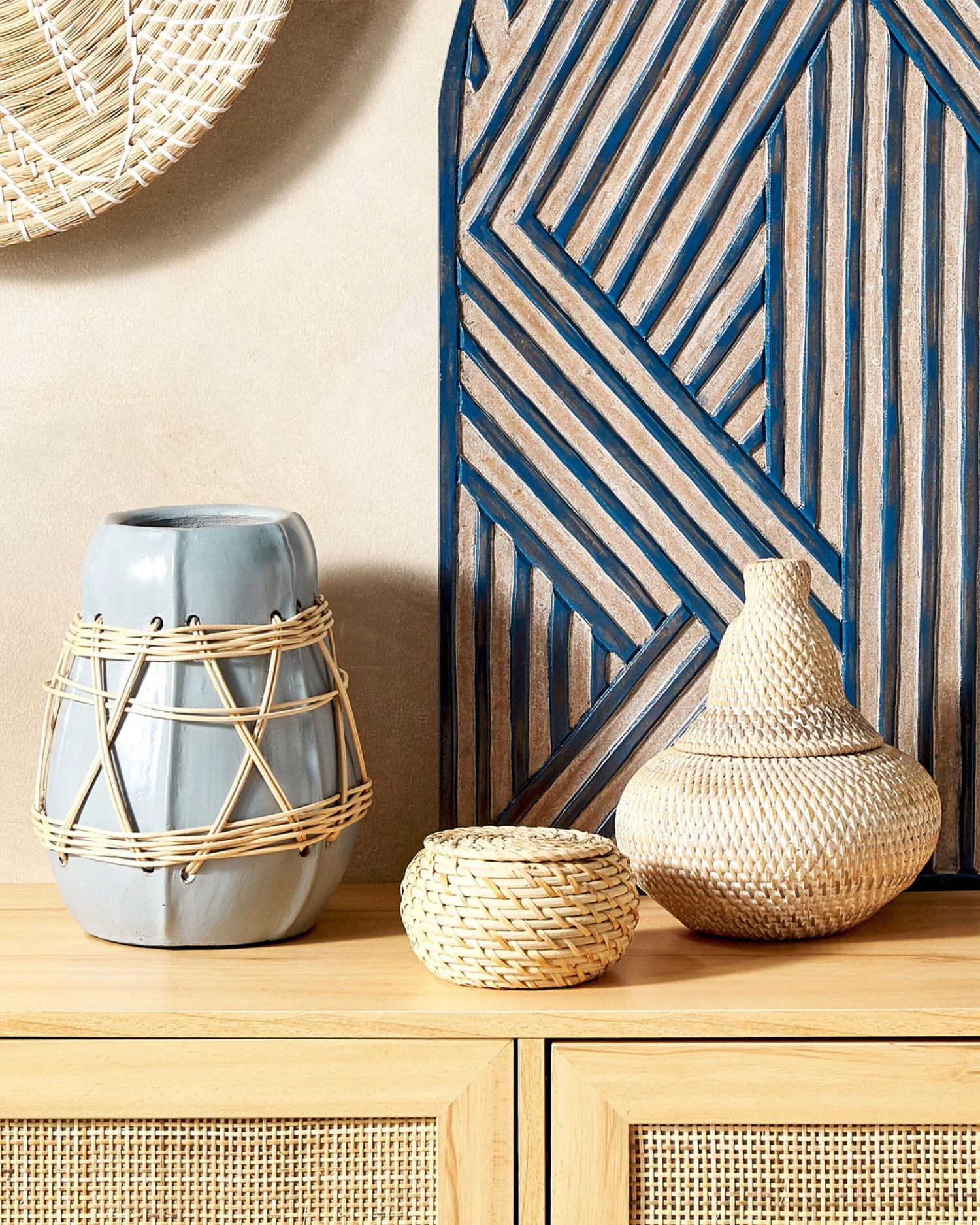 Mand Rotan Naturel BILA - Image 2