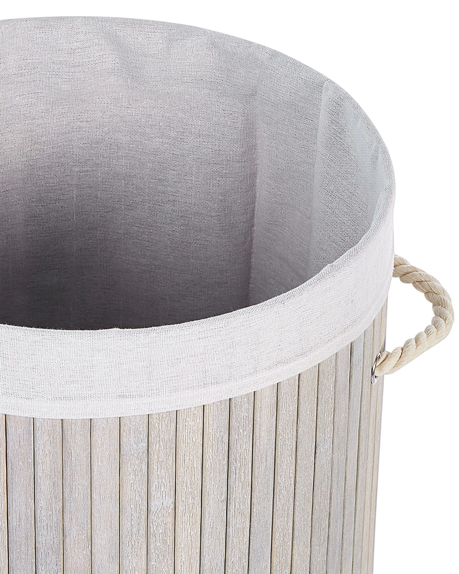 Mand Met Deksel Grijs SANNAR - Image 4